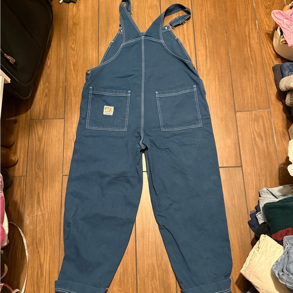 Big Bud Press Dark Blue Overalls - Picture 2 of 4
